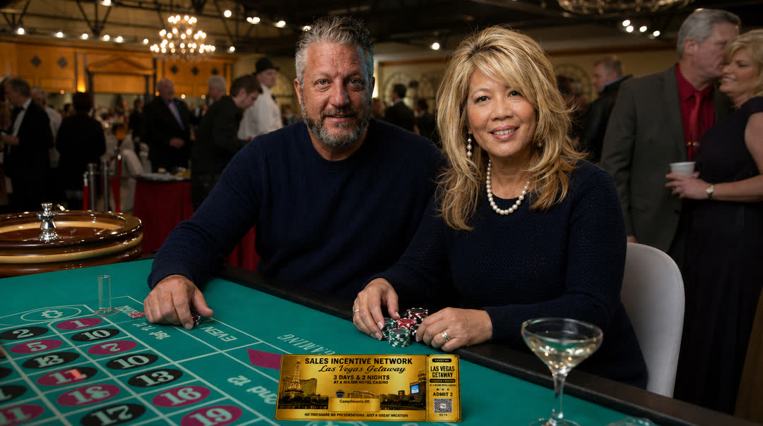 Corey and Allie Pearson at a Sales Incentive Network event