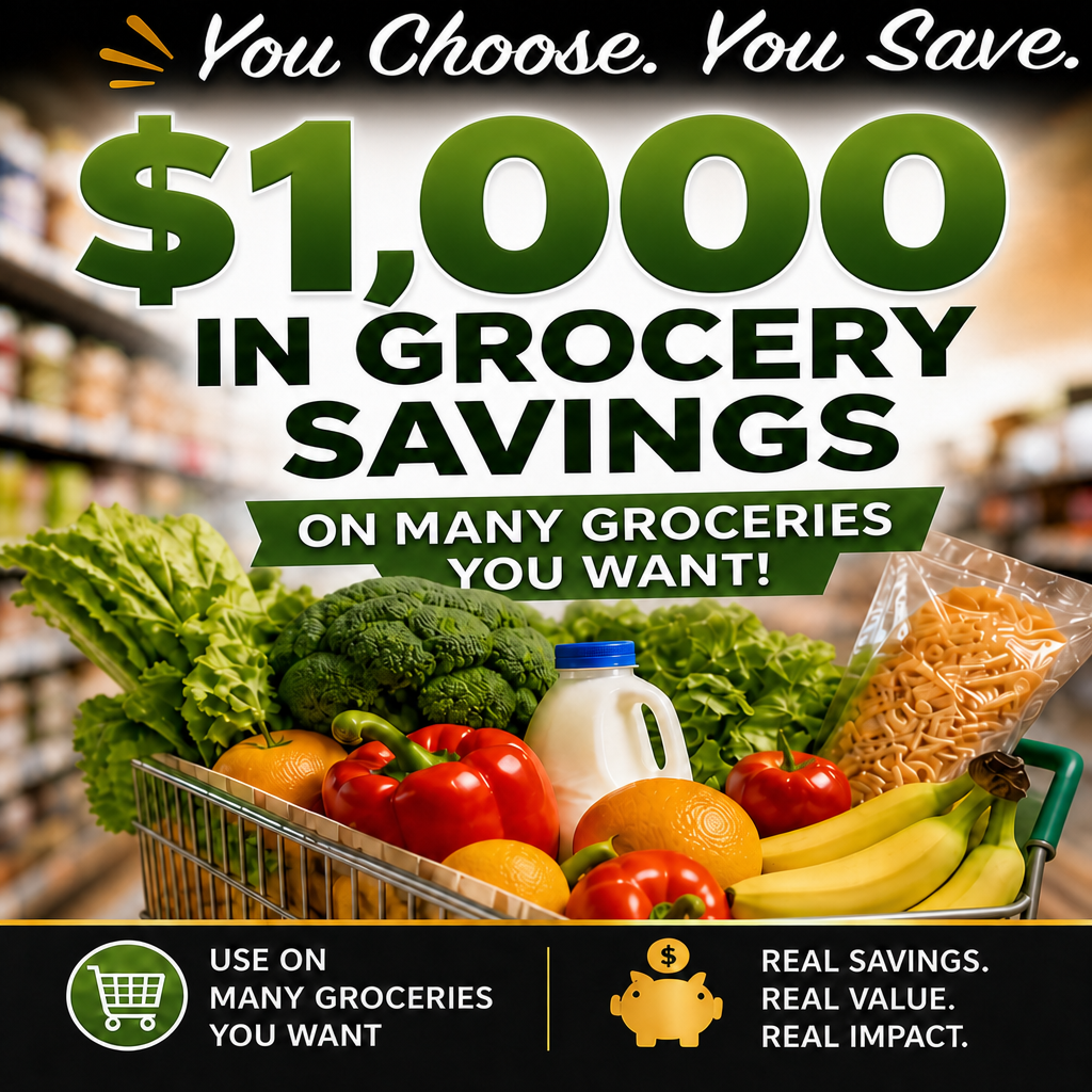 $500 in restaurant savings -- use at many restaurants you want, real savings, real value, real impact